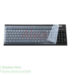 Silicone Keyboard Protector Capa Pele, Computador Desktop Teclados, 19 '', 21,5'', 22,1 '', 23'', 24 '', 27'', 29 '', 44*14cm - Image 4