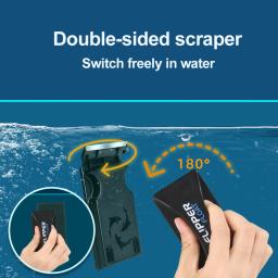 Escova de limpeza magnética para aquário, peixes e peixes, unhas com nadadeira, raspador de algas, ferramentas para fishtank max nano - Image 4