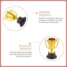 8/10/16/20 pçs mini plástico ouro recompensa troféu copo medalhas de futebol prêmio copo cedo educacional mini troféu copo presentes de futebol - Image 3