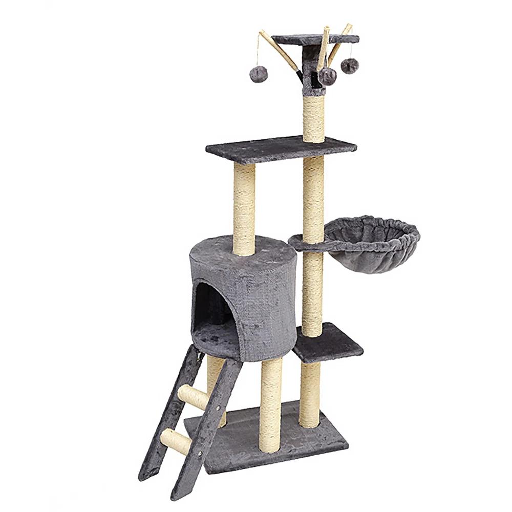 Wood Climbing Tree Houses para gatos, Pet Furniture - Image 1