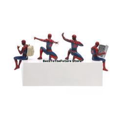 Hasbro marvel homem aranha super-herói homem aranha 7-9cm figura de ação homem-aranha anime coleção mini brinquedos modelo crianças presente - Image 3