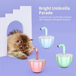 Brinquedo automático do laser para o animal de estimação, Brinquedos internos do gato, Brinquedos interativos do tumbler, Rotação irregular de 360 graus, Brinquedos do gatinho, 1Pc - Image 1