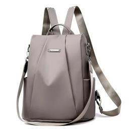 Mochila de nylon multifuncional para mulheres, bolsa escolar casual para meninas, alça destacável, bolsa de ombro de viagem, cor sólida, nova moda - Image 5