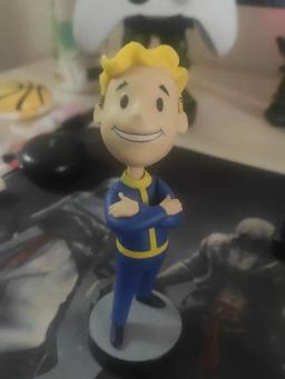 Bobblehead-Figura de Ação Cute Vault Boy Full Set, Estátua Anime, Boneca Modelo de Coleção, Brinquedos Ornamento do Quarto, Presente Infantil - Image 2