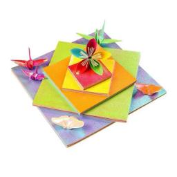Origami recortes prático rebarba livre eco-friendly crianças glitter dobrável papéis para casa papel de cor crianças feito à mão - Image 4