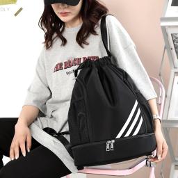 Portátil Drawstring Bolas Mochila, esportes ao ar livre, pano Oxford, basquetebol, futebol, futebol, saco de armazenamento bola de futebol - Image 5