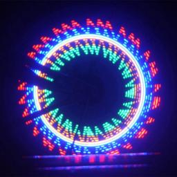 32led diy bicicleta luz colorida roda falou luz ciclismo pneu lâmpada de sinal acessórios da bicicleta - Image 3