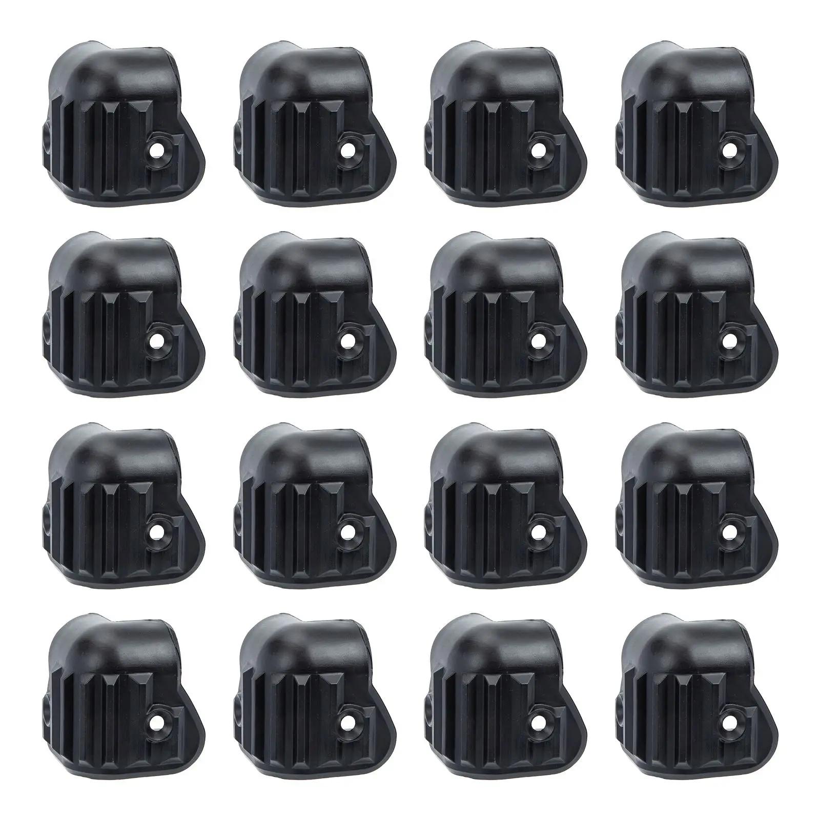 Plástico Speaker Canto Protetores, Guarda Substituição, Envoltório Ângulo, Amplificador De Guitarra, Estágio, Proteção Do Armário, 16Pcs - Image 6