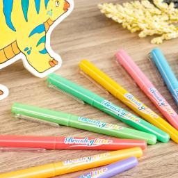 Metallic Glitter Highlighter Brush Pen, Suave Dica Escrita para Journaling, Espumante Marcador de Notas, Projetos de Arte, 12 Cor - Image 6