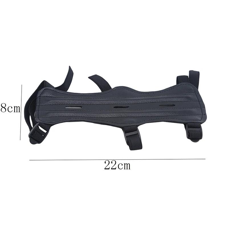 Equipamento de tiro com arco em couro, Proteção Antebraço, Seguro, Ajustável, Arco, Flecha, Caça, Tiro, Acessórios de Treinamento, Protetor - Image 1