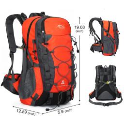 Mochila de armazenamento para caminhadas, resistente, 40 litros, viagem, tática, mochila de trekking, montanhismo, caminhadas, acampamento - Image 5