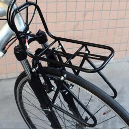 Bicicleta mtb cremalheiras dianteira rack de transporte da bicicleta estrada carga cremalheiras saco de transporte prateleira de bagagem suporte acessórios da bicicleta - Image 3