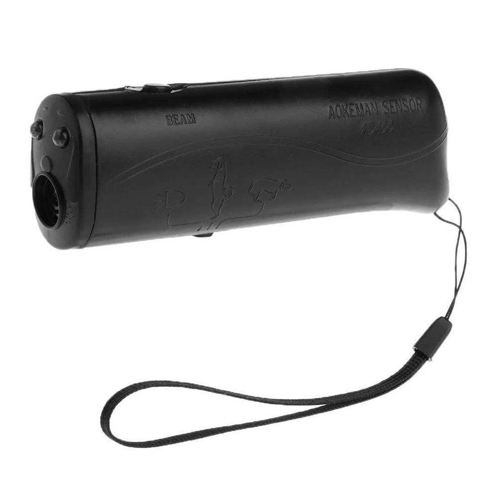 Dispositivo anti-latido com sensor duplo para cão, Deterrente de latidos ultra-sônicos, Ferramentas de treinamento com luz LED, seguro para humanos e animais - Image 1