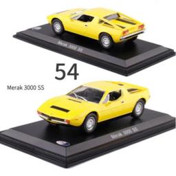 Escala 1:43: carro de corrida clássico com capa transparente, miniatura de liga metálica diecast, brinquedos, coleção de carrinhos - Image 5