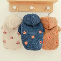Casaco com capuz de inverno para animais de estimação, roupas para cães e gatos, jaqueta de cachorro, chihuahua, yorkie, pug - Image 2