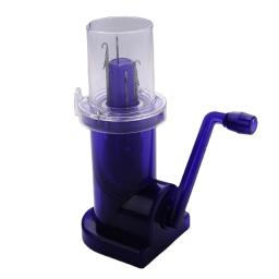 Máquina de tricô portátil, tear de malha com manivela, malha de mão trançada, camisolas DIY e cachecóis acessórios - Image 4