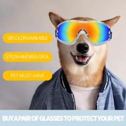 Óculos ao ar livre para cão grande, Pet Óculos, Dog Óculos de sol, Pet fornecimentos, Novo - Image 2