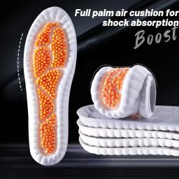 Almofada de ar TPU Sports Shock Absorption Palmilhas, atualizado, alto elástico, Running Sneaker Pads, desodorante rebote, pés confortáveis C - Image 1