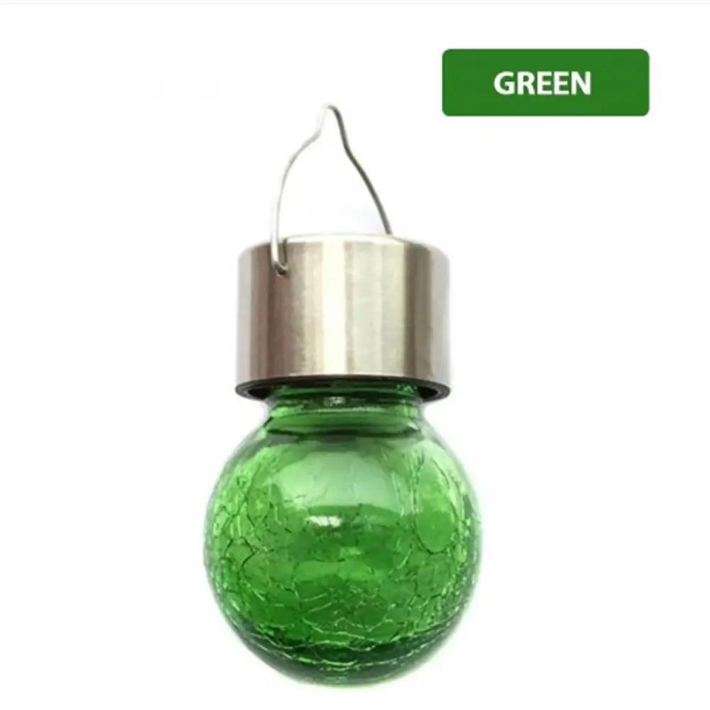 Luz solar LED com bola de crack, lâmpada pendurada em várias cores, decoração de festa, interior e exterior, drop shipping - Image 1