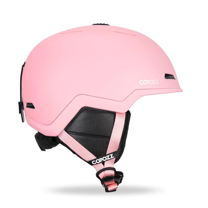 Copozz inverno esqui snowboard capacete meio coberto anti-impacto capacete de segurança ciclismo snowmobile esqui protetor para adultos e crianças - Image 1