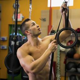Ginásio Ajustável Fitness Anéis com Fivelas, Anéis De Ginástica, Crossfit, ABS Longo, Pull Ups Corda, Acessórios Esportivos, 1 Par - Image 2