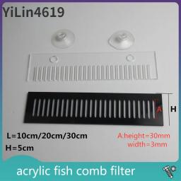 Combs Overflow removíveis, Overflow Fish Tank Overflow Board, Adequado para Overflow, Acrílico Fish Comb Filter, 1 Pc - Image 1