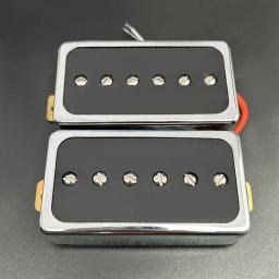 P90 estilo guitarra elétrica captador, Humbucker tamanho, Single Coil, pescoço e ponte, guitarra peças e acessórios, cromo, ouro - Image 3