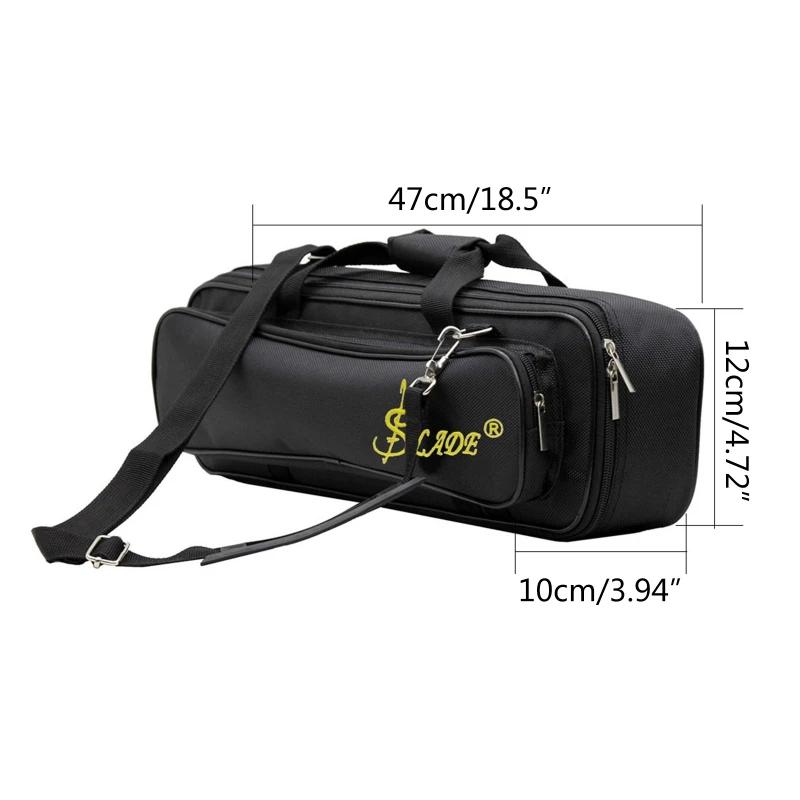 Transporte multifuncional flauta Caso Flauta Bolsa inclui bolso lateral para acessórios adicionais adequados para iniciantes - Image 1