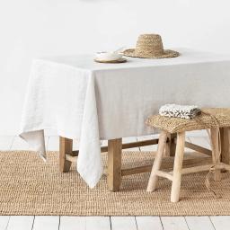 Capa de mesa monocromática para cozinha, 100% linho puro, toalha de mesa, toalha de mesa, tecido natural, decoração de festa e feriado - Image 5