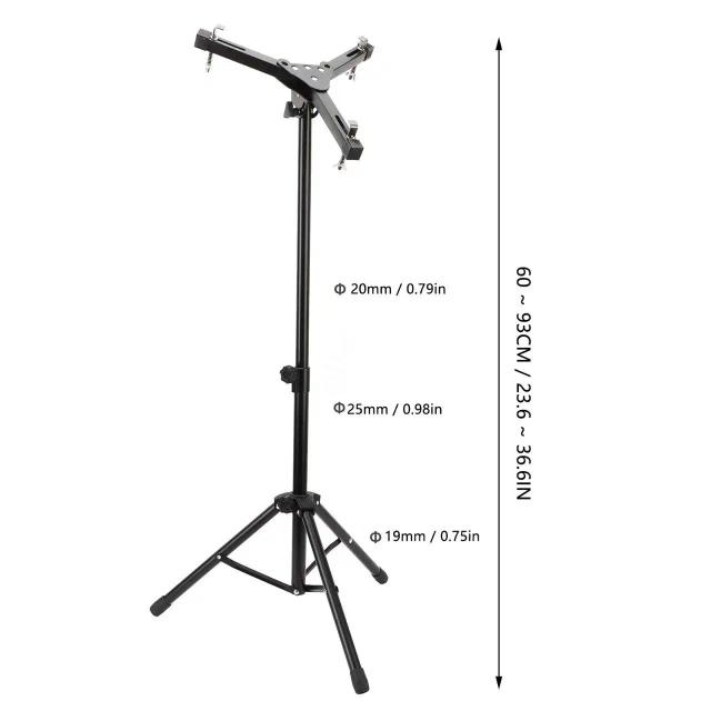 Suporte Ajustável para Tambor e Snare em Alumínio com Tripé - Acessórios para Instrumentos Musicais