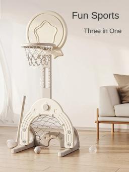 Suporte de basquete ajustável infantil Yy, Shooting Frame, Indoor Boy Ball Toys, Hoop - Image 2