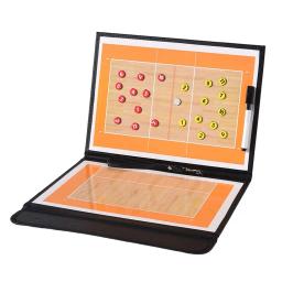 Placa de estratégia de treinamento de vôlei dobrável kit de placa magnética dupla face para treinamento esportivo ao ar livre suprimentos de jogo - Image 4