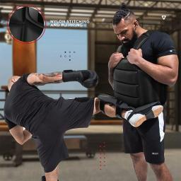 Boxe karate peito guarda colete mma kickboxing corpo volta protetor artes marciais wtf taekwondo equipamentos muay thai homens crianças - Image 4