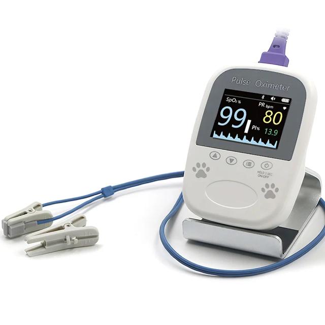 BM1000A-I Oxímetro de Pulso Veterinário Bluetooth SpO2 1 Unidade