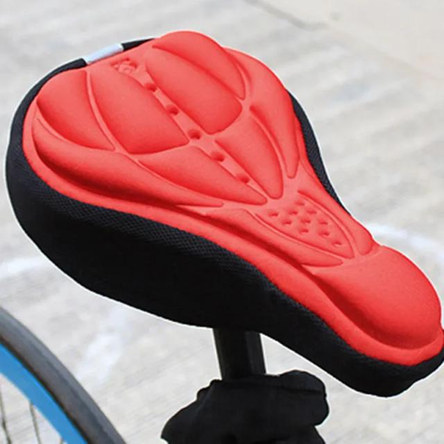 Almofada de Selim 3D para Bicicleta Confortável Espuma de Alta Densidade