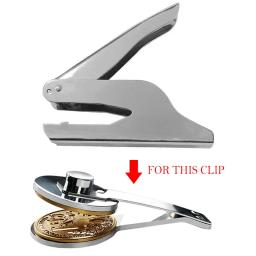 Embossing Stamp Handle Alicate de aço inoxidável Acessórios para máquinas de gravação Ferramentas de impressora de papel 2 tamanhos 4 cores - Image 4