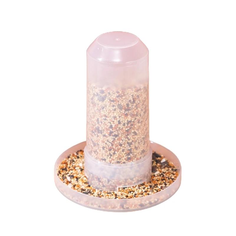 Alimentador de pássaros para animais de estimação Suprimentos para pássaros Papagaio Frango Copo de água automático J60C - Image 1