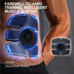 1pc estimulador abdominal, toner muscular, treinador muscular portátil, aparelho de fitness sem fio inteligente - Image 1