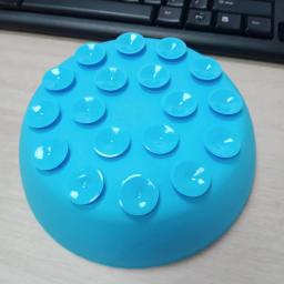 Suprimentos para animais de estimação, tigela de alimentação para cães e gatos, utensílios de mesa, ventosa, adesivo lento, bacia de comida, massagem, placa de lambedor, tigela de silicone - Image 4