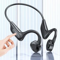 Oleeanre-fones de ouvido sem fio com bluetooth, neckband, headset esportivo com cartão tf, mp3 player, para android e ios, com microfone - Image 4