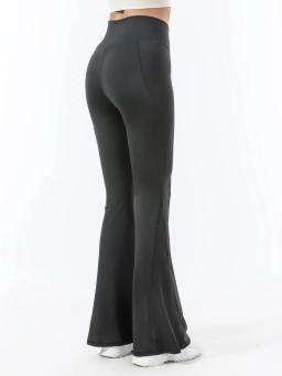 Calça de Yoga Perna Larga para Mulheres, Cintura Alta, Lift Hip, Esportes Nus, Casual Running Loose Flared Pants, Novo, 2022 - Image 3