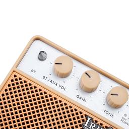 IRIN-BA-10 Mini amplificador de guitarra elétrica, 10W, Conexão Bluetooth, Bass Mini Amplificador, Prática Acessório - Image 6