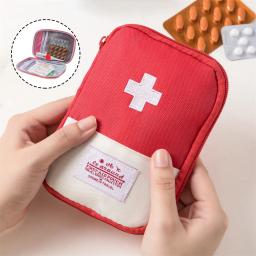 Portátil Medicina Bag, Kit de Primeiros Socorros, Kits de Emergência Médica, Organizador, Ao Ar Livre, Doméstico, Armazenamento Pílula, Viagem, Bonito - Image 3