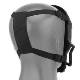Máscaras táticas do Paintball do Airsoft, máscara facial completa ajustável, tampa facial respirável com almofada da esponja, equipamento desportivo ao ar livre - Image 6
