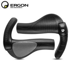 ERGON-Punhos de guiador de bicicleta ergonômica, Mountain Bike Handle Grip, Apertos de borracha bloqueáveis de bicicleta, GP1, GP3, GP5, Extended Bar End Grip - Image 4