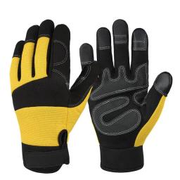 Luvas de esportes ao ar livre do couro do dedo cheio, Escalada, Downhill Caminhadas, Anti Slip, Resistente ao desgaste, Passeio - Image 1