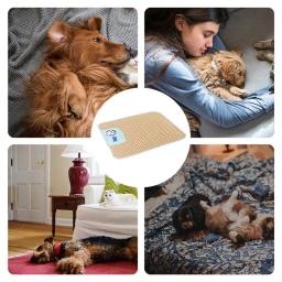 Tapete de resfriamento lavável para animais, Dog Cooling Pad, Cobertor de vime, Portátil e lavável, Canil para cachorro - Image 4