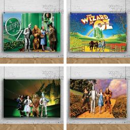 Decoração de fundo para festa de aniversário, fotografia adereços, cabine fotográfica, filme de fantasia, esmeralda, cidade, mago de oz - Image 1
