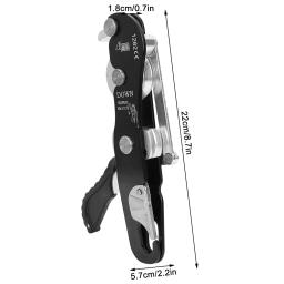 Auto Freio Escalada Mosquetão, Rope Clamp Grab, Escalada Descender, Stop, Suba Acessórios - Image 6