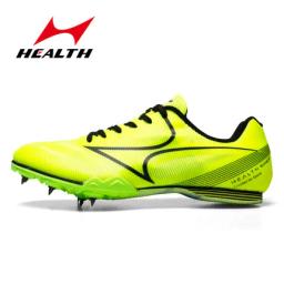 Saúde Médio Curta Distância Spike Running Shoes, Estudante Competição de Atletismo, Sprint Profissional Long Jump Nail Shoes - Image 5